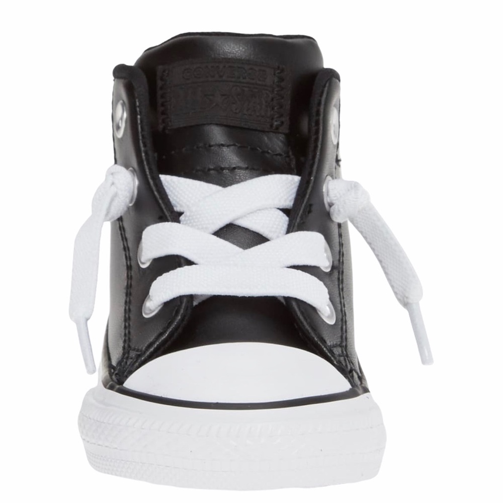 Converse โข๏ธ โช All Star Mid Top Leather Sneaker โช - Picture 4 of 16